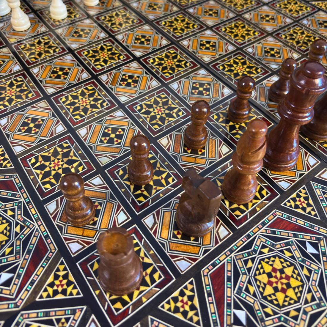 The Board That Tells a Story: Inside the Heritage Chess & Backgammon Set