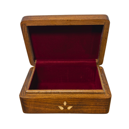 Boîte Damasquine de Luxe Artisanale – Nacre & Velours