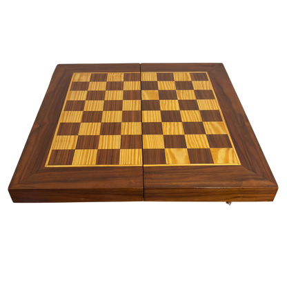 Ręcznie Wykonany Damasceński Stół do Szachów i Backgammona od Gaby Al Dayeh – Klasyczny Wzór Mozaiki