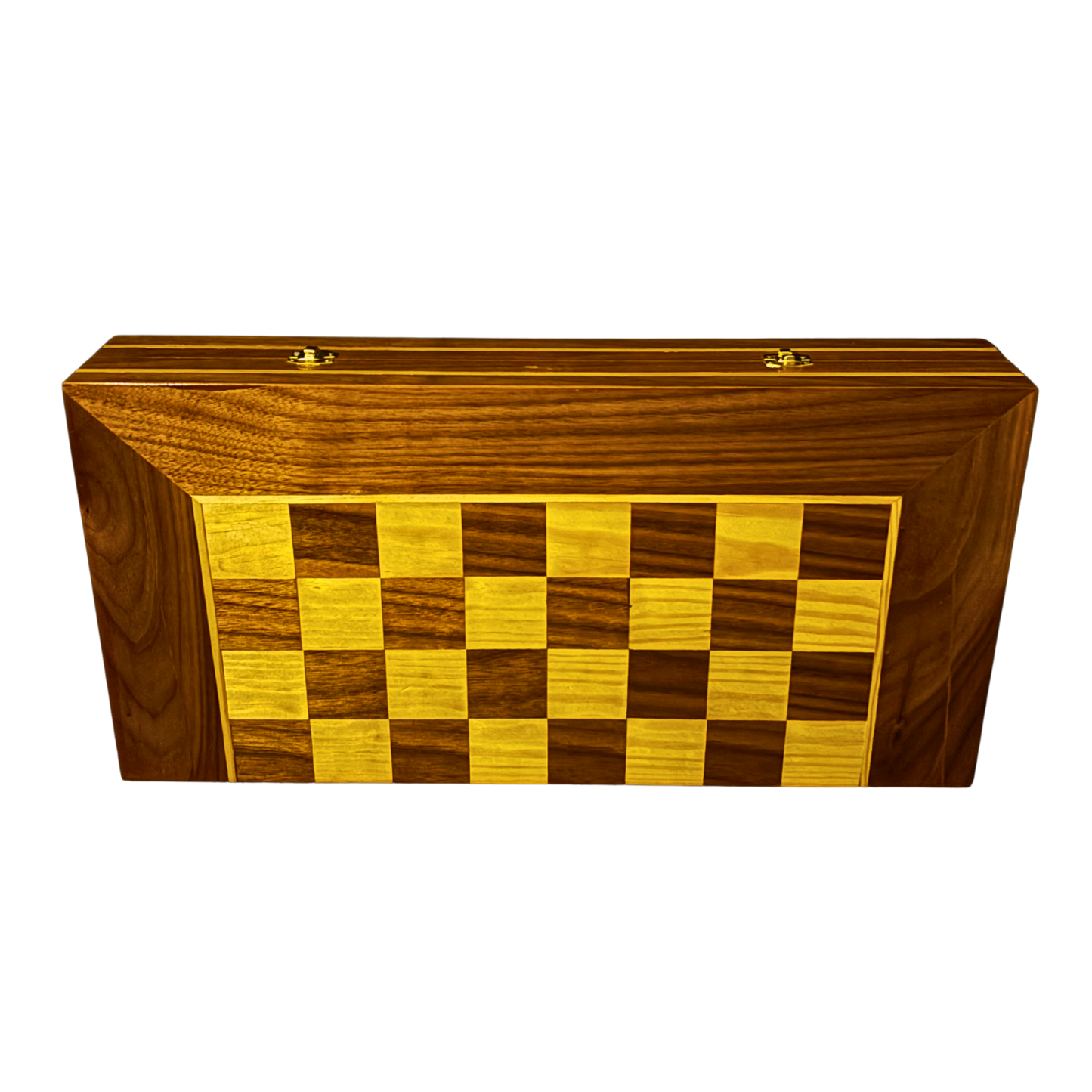 Handcrafted Damascene Chess & Backgammon Table by Gaby Al Dayeh – Classic Mosaic Design