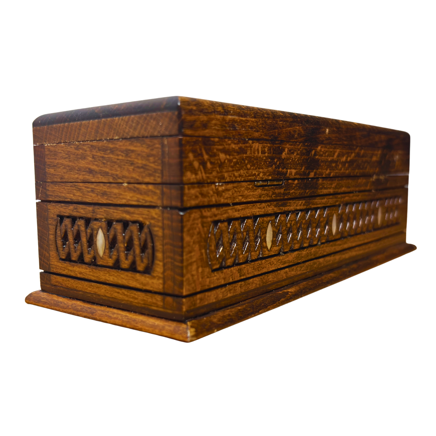 Boîte de Luxe Sculptée à la Main – Nacre & Velours