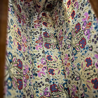 Yasmine – Pochette Damasquine de Luxe avec Nacre & Doublure Brocart