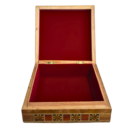 Boîte Damasquinée – Œuvre Artisanale pour Bijoux et Souvenirs