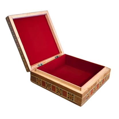 Boîte Damasquinée – Œuvre Artisanale pour Bijoux et Souvenirs